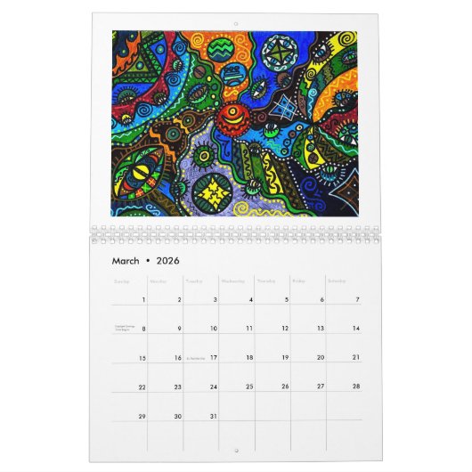 Agenda Kalender (Mar 2026)