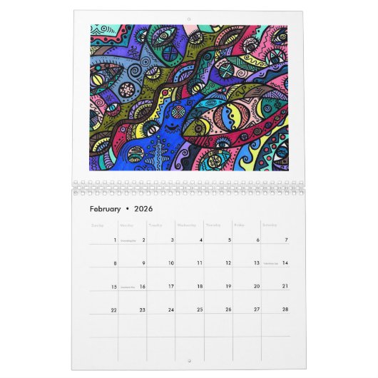 Agenda Kalender (Feb 2026)