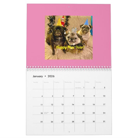 Agenda Kalender (Jan 2026)