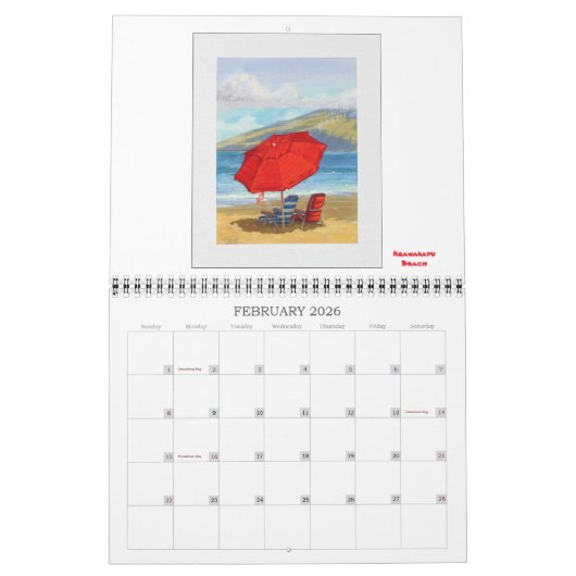 Agenda Kalender (Feb 2026)