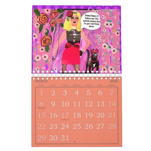 Agenda Kalender (Mar 2026)