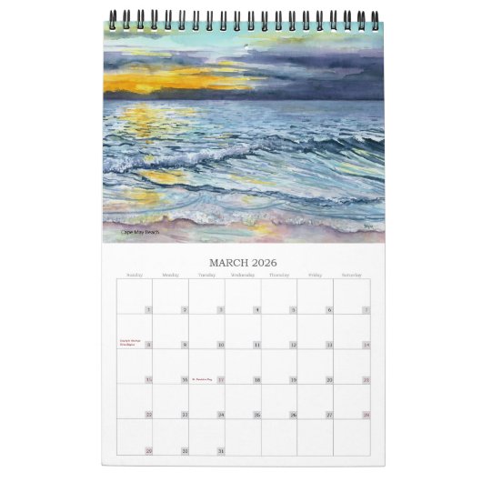 Agenda Kalender (Mar 2026)