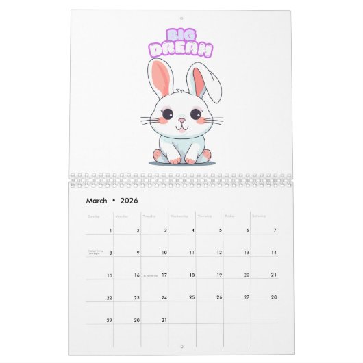 Agenda Kalender (Mar 2026)