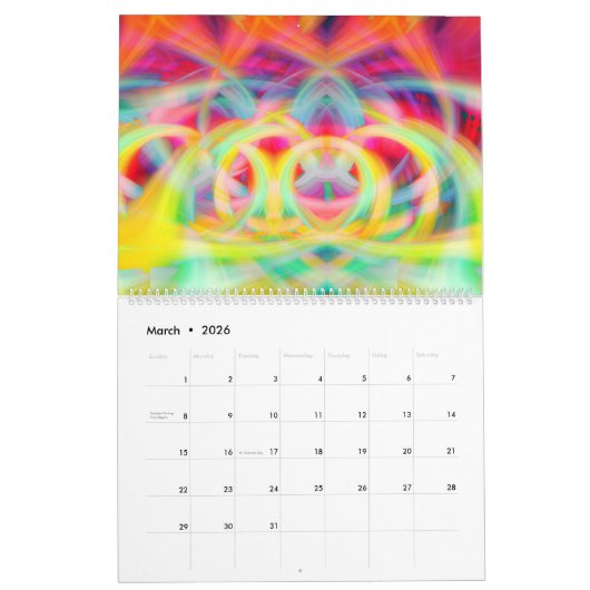 Agenda Kalender (Mar 2026)