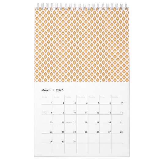 Agenda Kalender (Mar 2026)