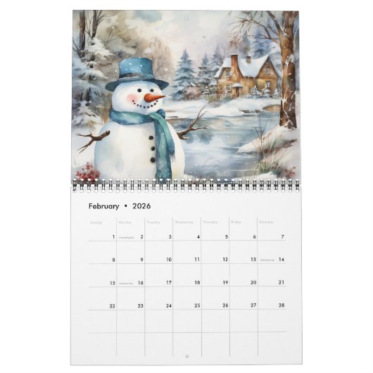 Agenda Kalender (Feb 2026)