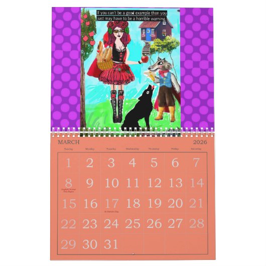 Agenda Kalender (Mar 2026)