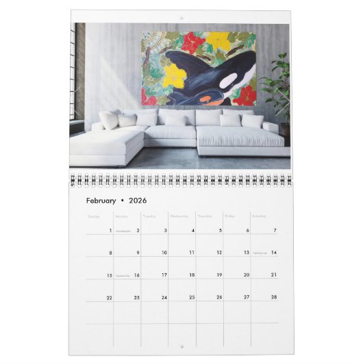 Agenda Kalender (Feb 2026)