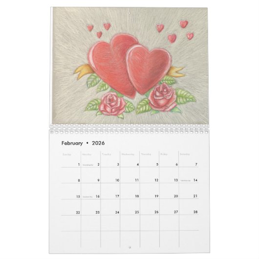 Agenda Kalender (Feb 2026)