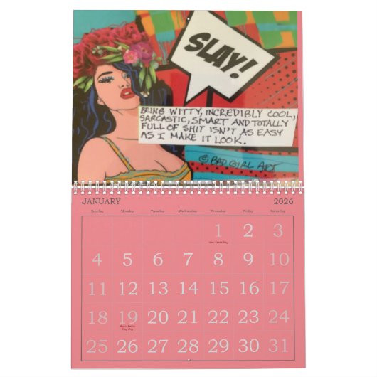 Agenda Kalender (Jan 2026)