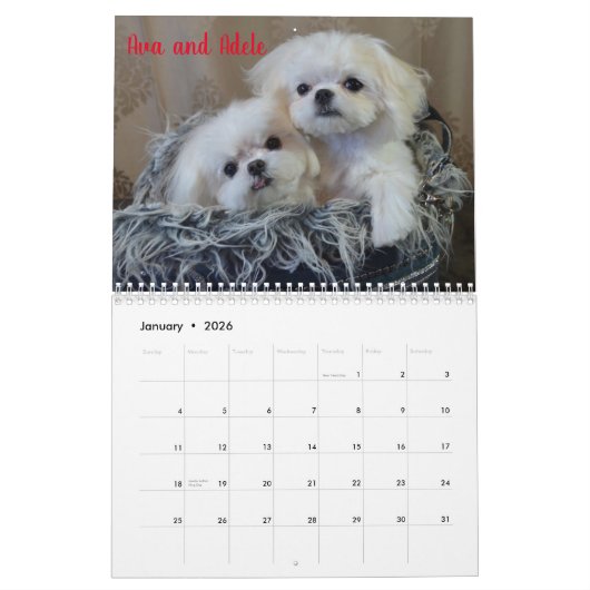 Agenda Kalender (Jan 2026)