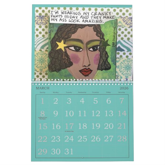 Agenda Kalender (Mar 2026)