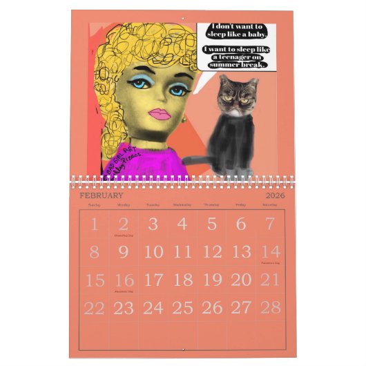 Agenda Kalender (Feb 2026)