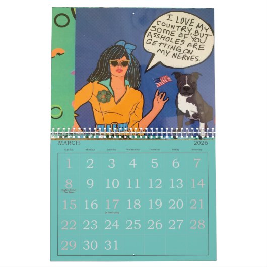 Agenda Kalender (Mar 2026)