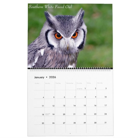 Agenda Kalender (Jan 2026)