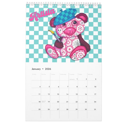 Agenda Kalender (Jan 2026)