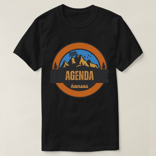 Agenda, Kansas T-shirt (Design voorkant)