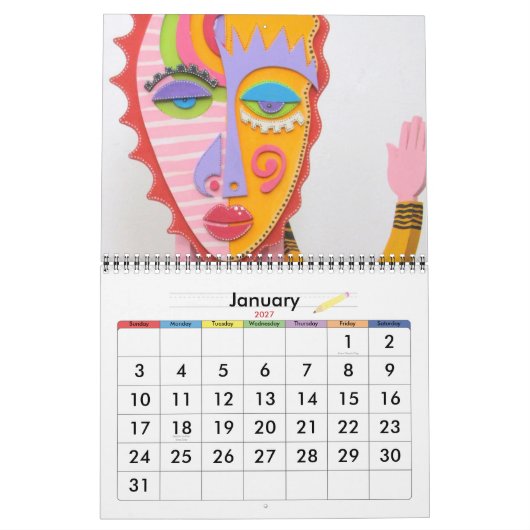 Agenda "KeRicTure" Kalender (Jan 2027)