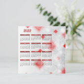 Agenda-kerstkaart (Staand voorkant)