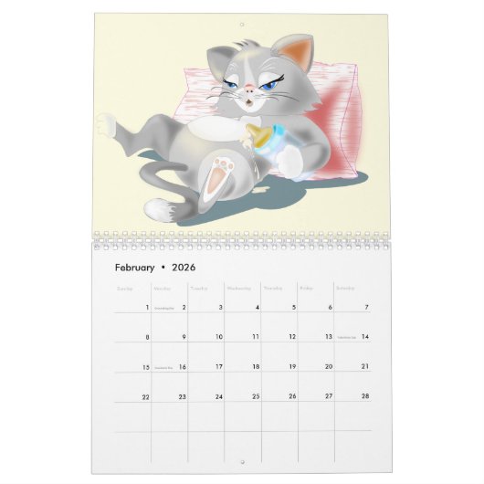 Agenda "Kinder" Kalender (Feb 2026)