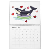 Agenda: Kunst van Liesel Bendio Potter Kalender (Feb 2026)