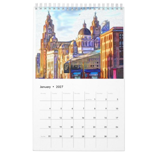 Agenda Liverpool 2023 Kalender (Jan 2027)