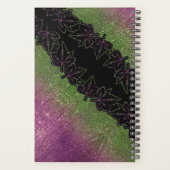 Agenda lujosa personalizada con hojas (Achterkant)