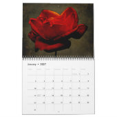 Agenda - Meestal rood Kalender (Jan 2027)
