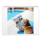 Agenda met afbeeldingen kalender (Hoes)