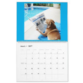 Agenda met afbeeldingen kalender (Mar 2027)