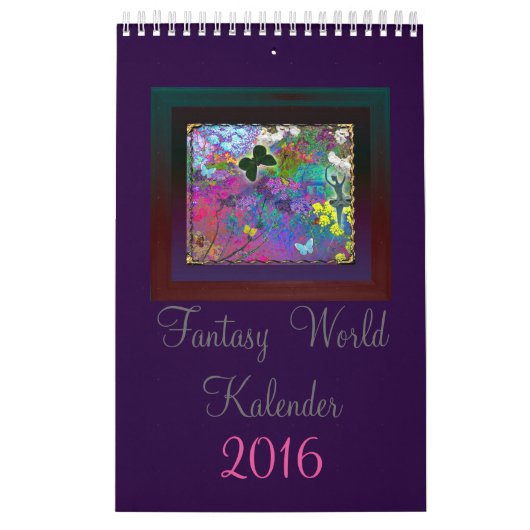 Agenda met elf kalender (Hoes)