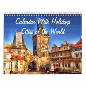 Agenda met Feestdagen - Steden van de wereld Kalender (Hoes)