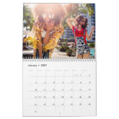 Agenda met foto's van een jaar vol herinneringen kalender (Jan 2027)