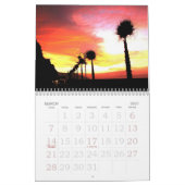Agenda met grote afdruk - Zonsondergangen Kalender (Mar 2027)