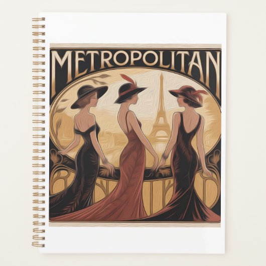 Agenda Metropolitane Art Nouveau (Voorkant)