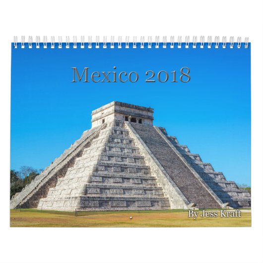 Agenda Mexico 2018 Kalender (Hoes)