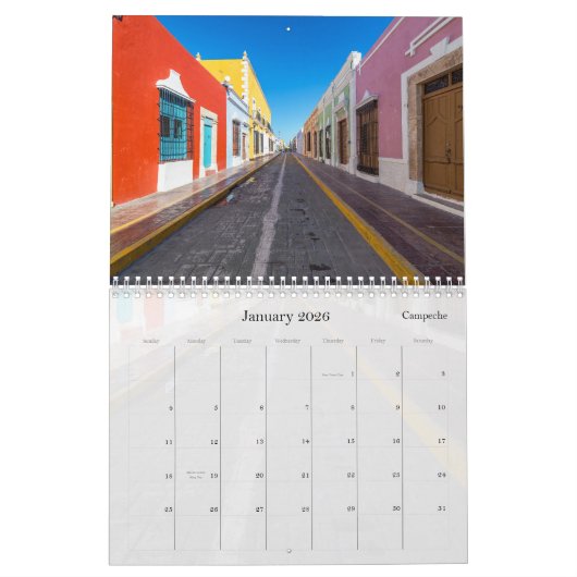 Agenda Mexico 2018 Kalender (Jan 2026)