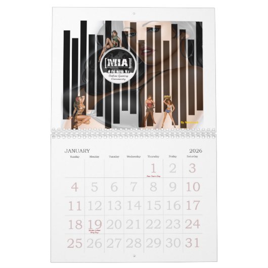 Agenda MIA 2009 Kalender (Jan 2026)