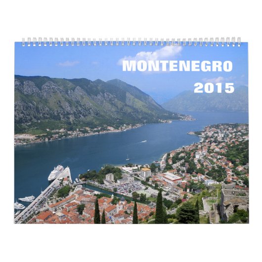 Agenda Montenegro 2015 Kalender (Hoes)