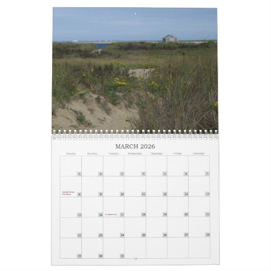 Agenda Nantucket 2012 Kalender (Mar 2026)