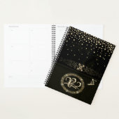 Agenda negra con dorado 2022 (Display)