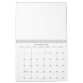 Agenda New York Gibney Het museum Zazzle Gift Kalender (Jan 2026)