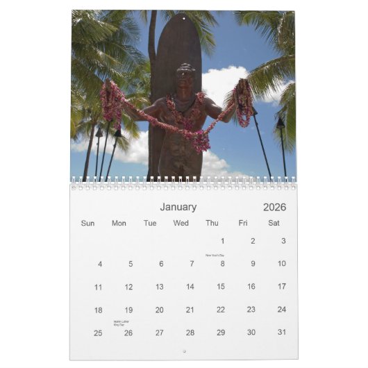 Agenda Oahu 2007 Kalender (Jan 2026)