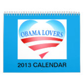 Agenda Obama Lovers 2013 Kalender (Hoes)