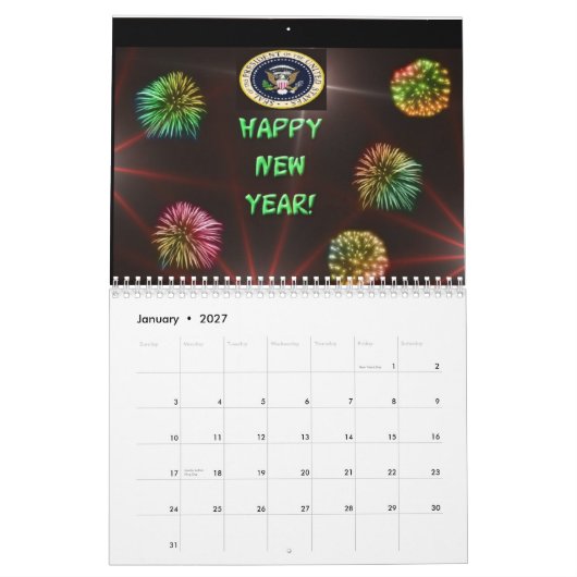 Agenda Obama Lovers 2013 Kalender (Jan 2027)