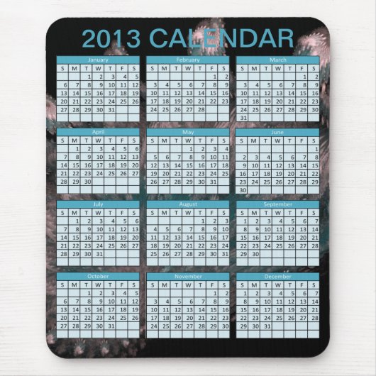Agenda op een Mousepad Muismat (Voorkant)