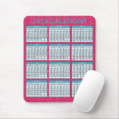 Agenda op een Mousepad Muismat (Met muis)