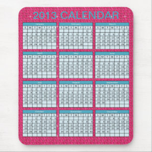 Agenda op een Mousepad Muismat