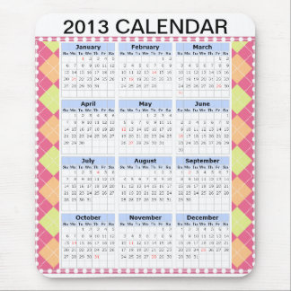 Agenda op een Mousepad Muismat