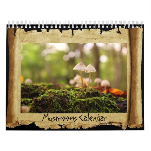 Agenda paddenstoelen kalender (Hoes)